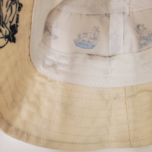 Handmade Bucket Hat Florida Theme Loungechair Drink - Picture 11 of 13